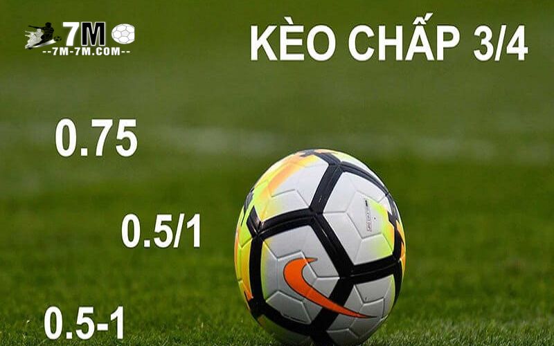 Những trường hợp thắng thua với kèo chấp 0.75 trái Những trường hợp thắng thua với kèo chấp 0.75 trái